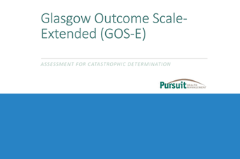 Glasgow outcome scale - extended